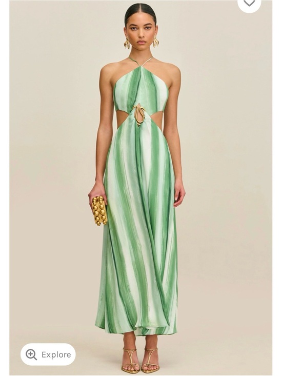 cult gaia Dresses & Skirts - CULT GAIA Esmeralda Dress - Calla Lilly Painted Stripe